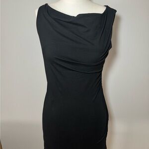 Elegant Black Sleeveless Dress